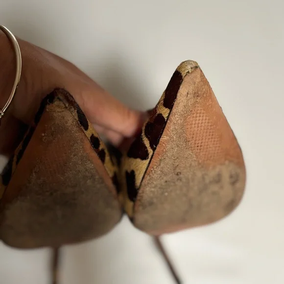 SCHUTZ Animal Print Women's Heels - Picture 5 of 6